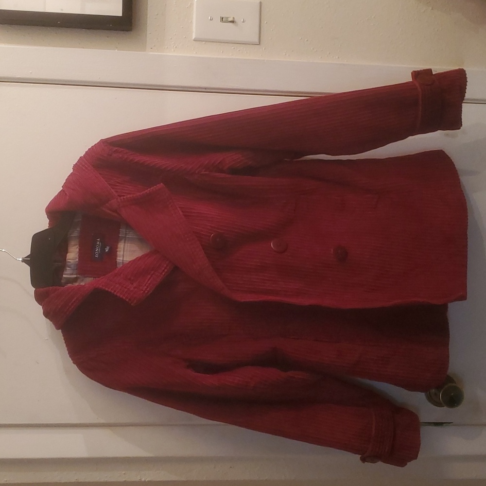 Red jacket